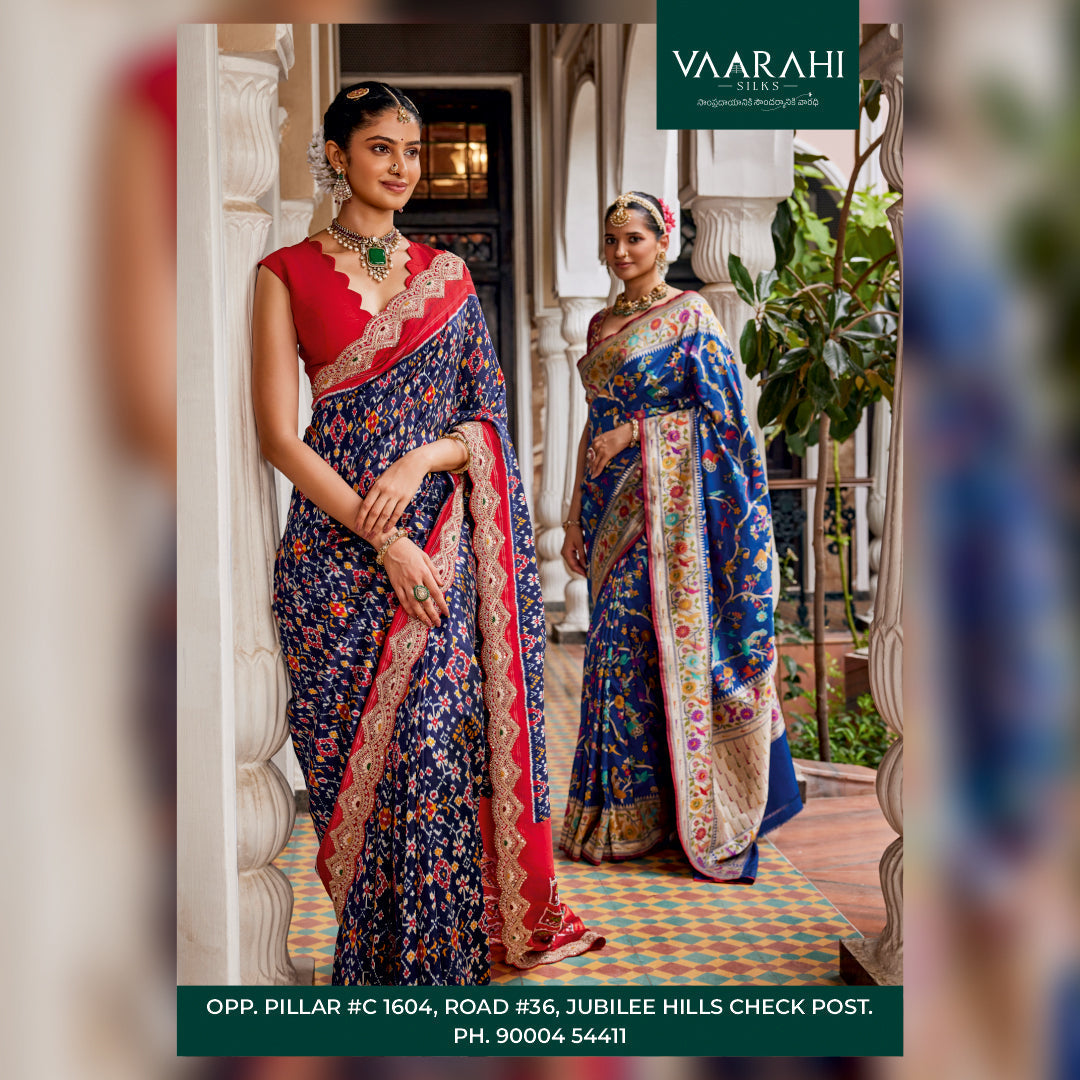 Why Patola Sarees Are Called the Queen of Silks | Vaarahi Silks
