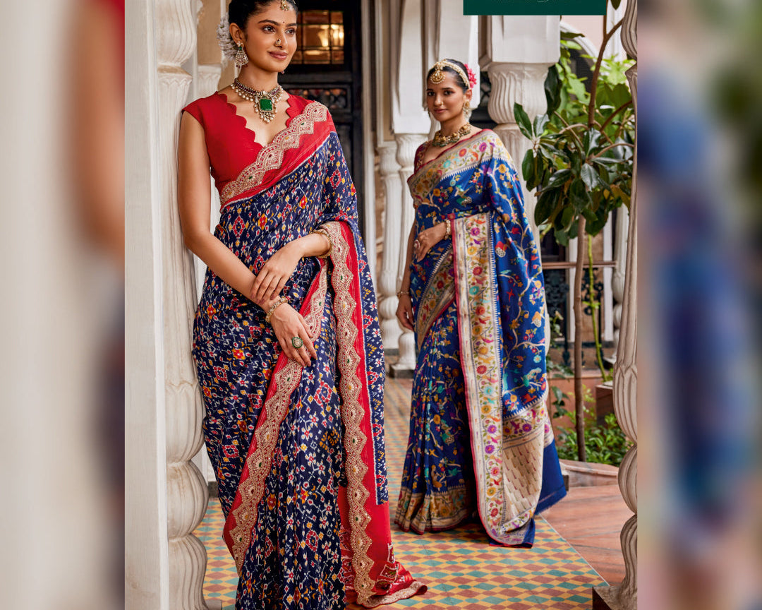 Why Patola Sarees Are Called the Queen of Silks | Vaarahi Silks