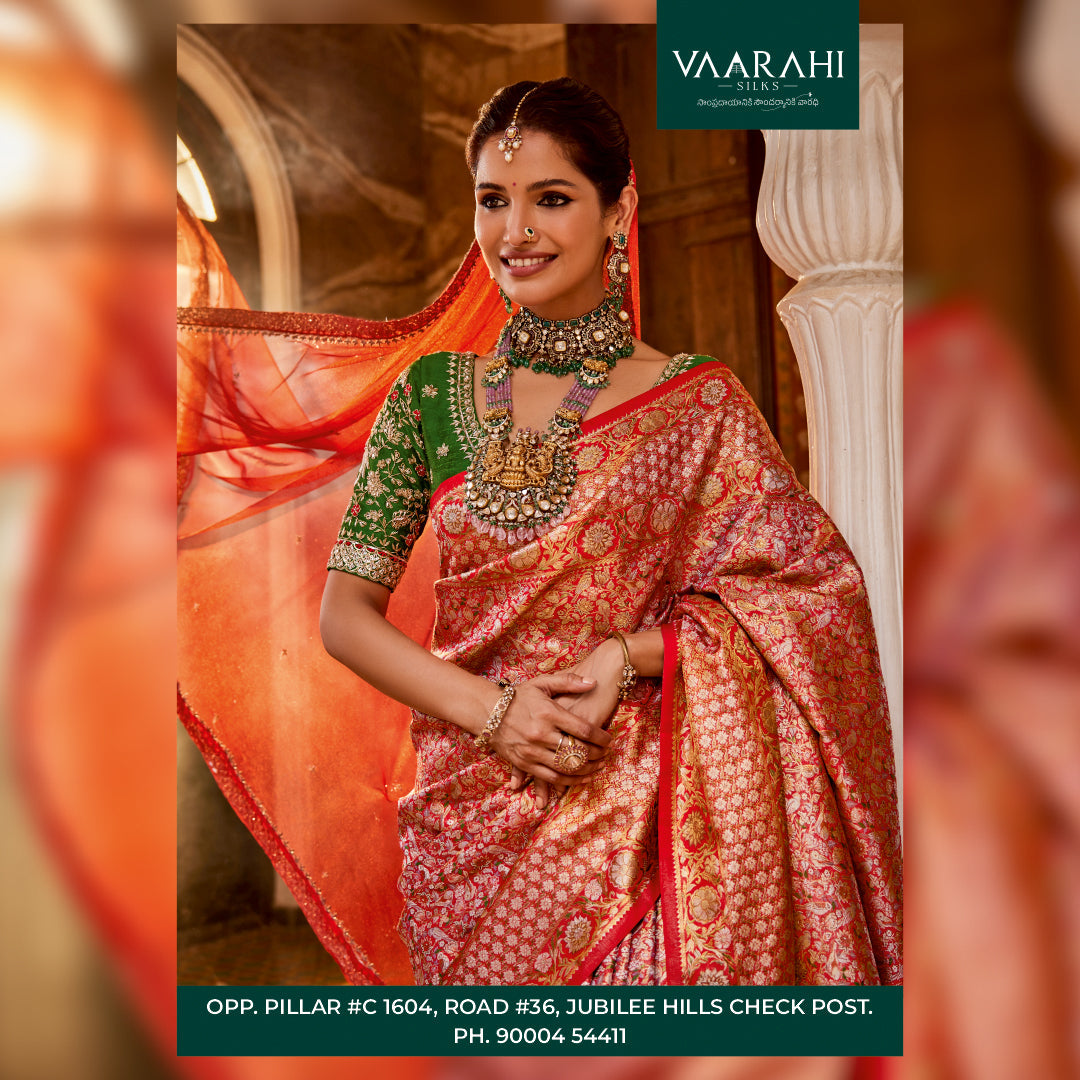 From Kanjeevaram to Banarasi: The Best Bridal Sarees in India | Vaarahi Silks