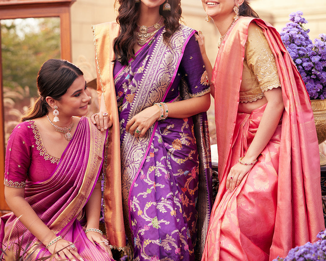 Best Saree Shop in Jubilee Hills for Bridal, Silk & Designer Sarees – Vaarahi Silks