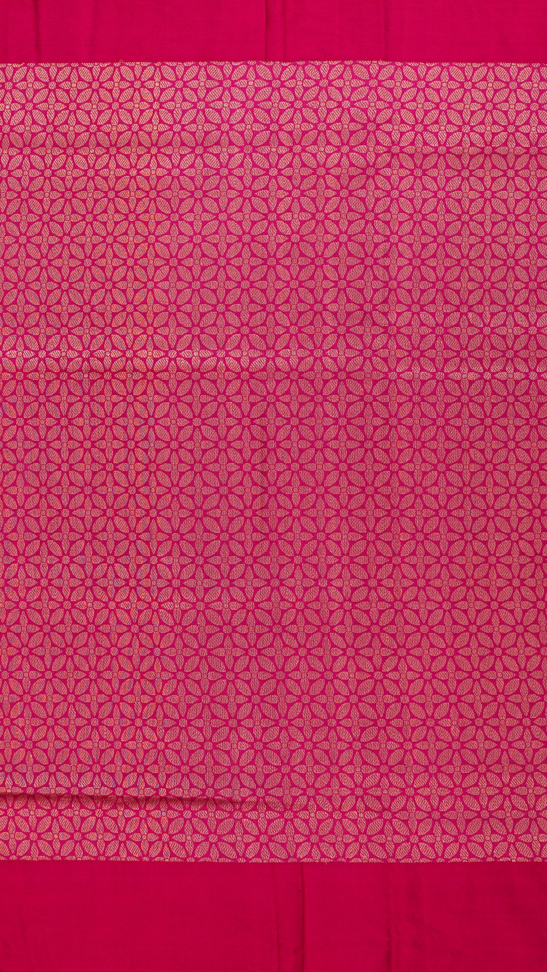 Violet Banaras Silk Saree with Contrast Zari