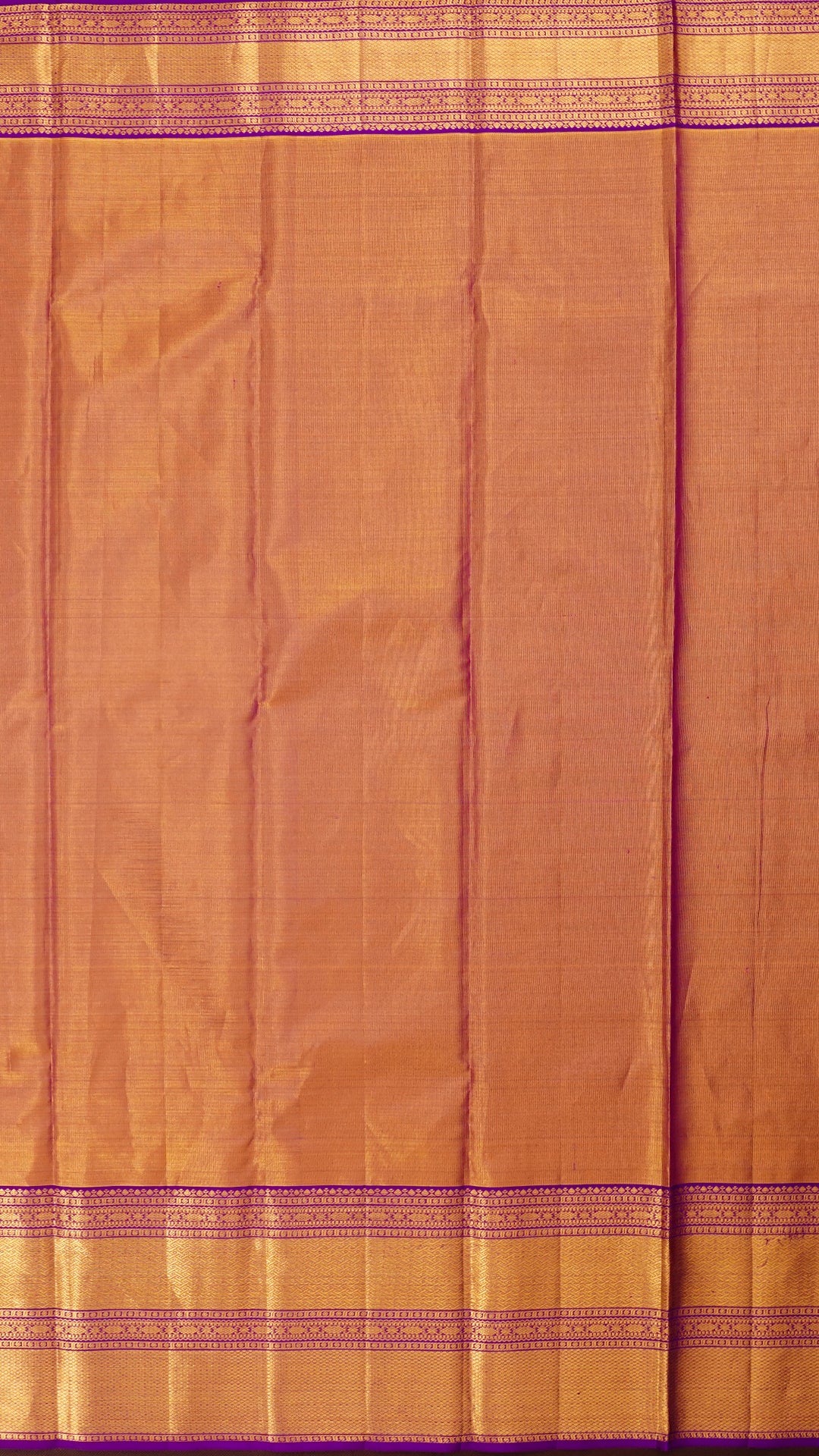 Multi-Colour Kanchipuram Saree with Abstract Design