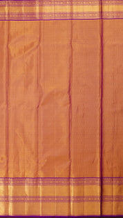 Multi-Colour Kanchipuram Saree with Abstract Design
