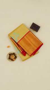 Gold Kanchi Pattu Saree