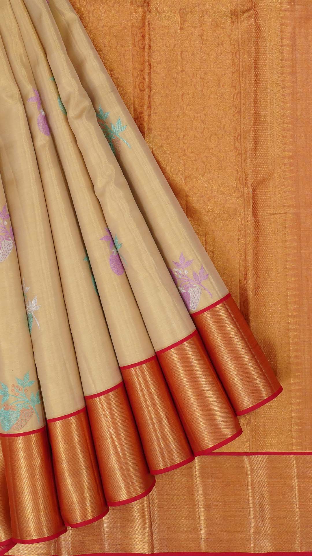 Gold Kanchi Pattu Saree