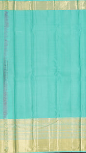 Pink Kanchipuram Silk Saree with All Over Meenakar Butta & Gold Zari Border