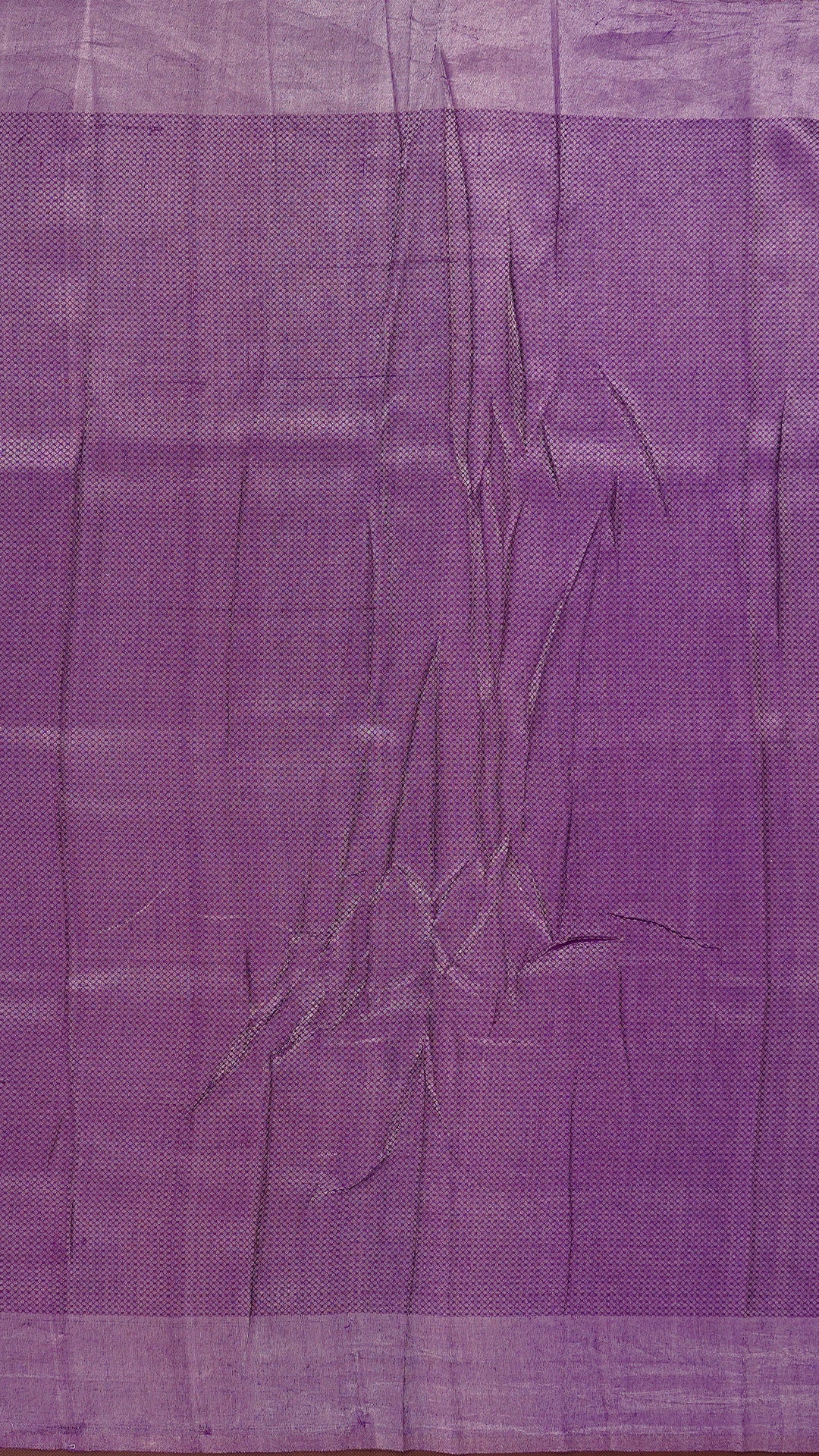 Violet Mashru Silk Saree with Silver Zari Brocade