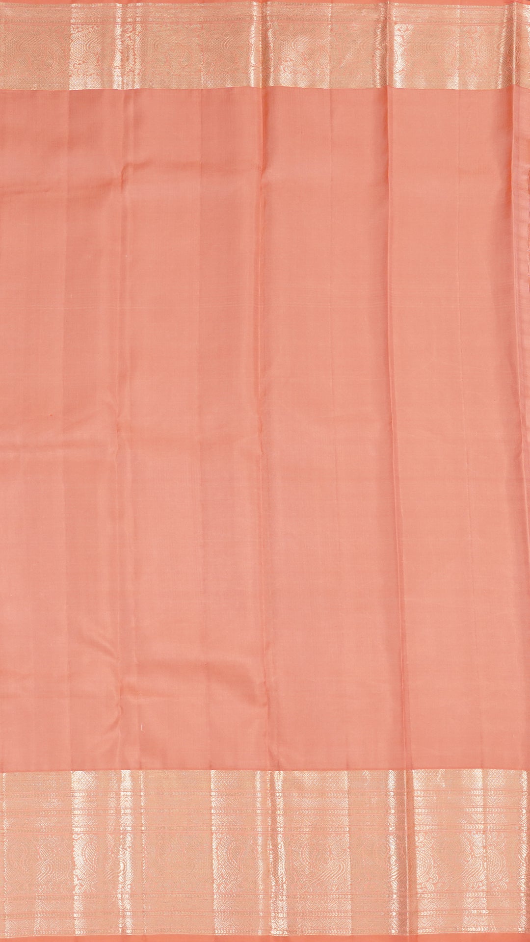 Magenta Kanchi Pattu Silk Saree with Large Gold Contrast Zari Border and Checks