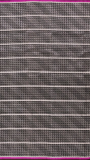 Snuf Banaras Saree with Pink Border and Buta Stripes