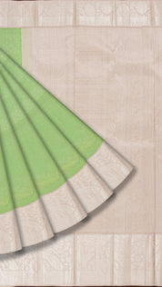 Mint Green Kanchipuram Saree