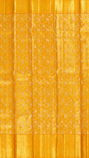 All Over Gold Kanchipuram Silk Saree with Self Zari Border