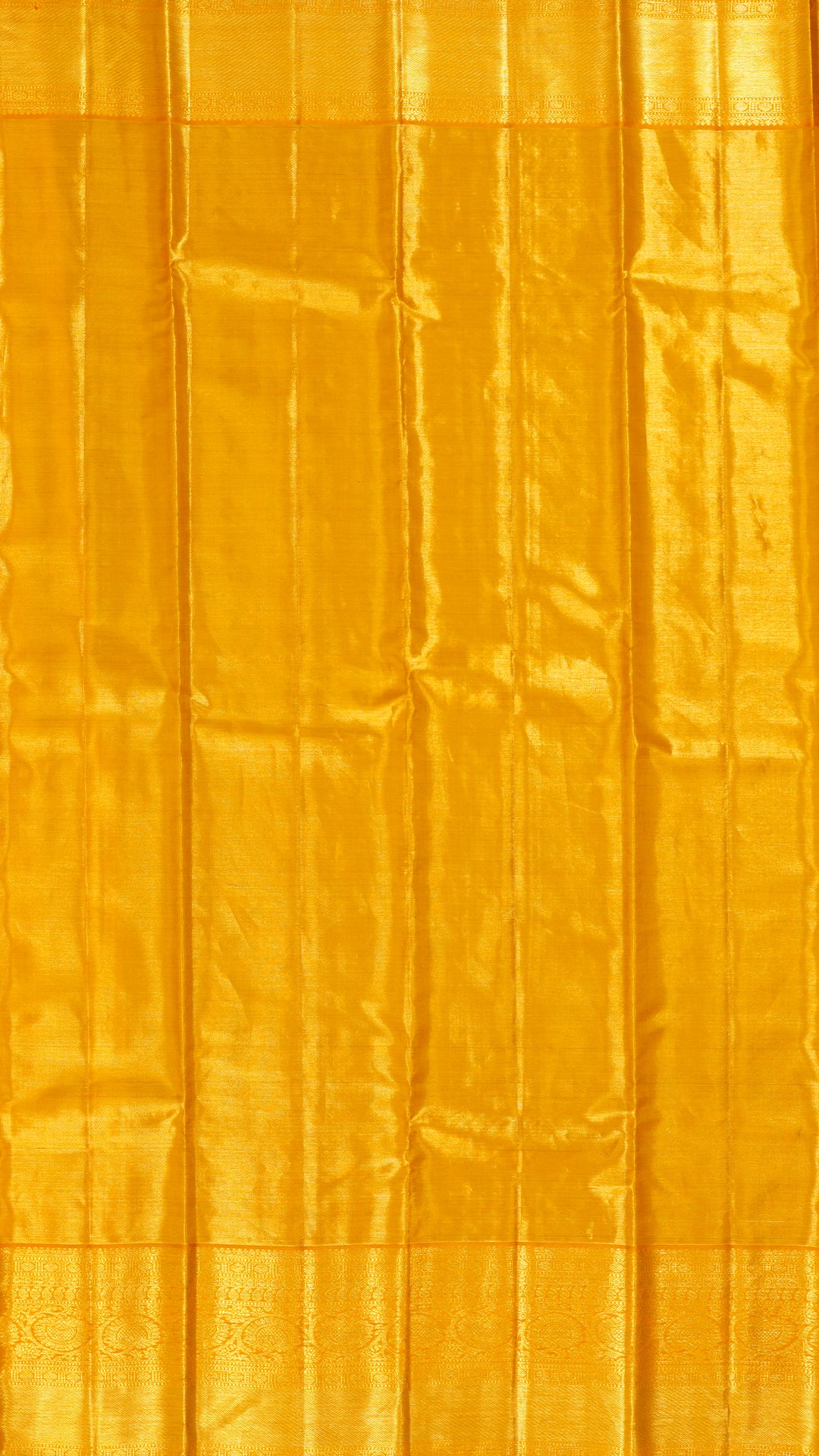 All Over Gold Kanchipuram Silk Saree with Self Zari Border