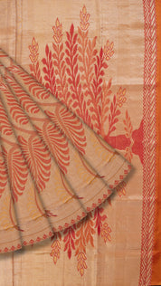 Gold Tissue Kanchipuram Saree with Butta Motifs