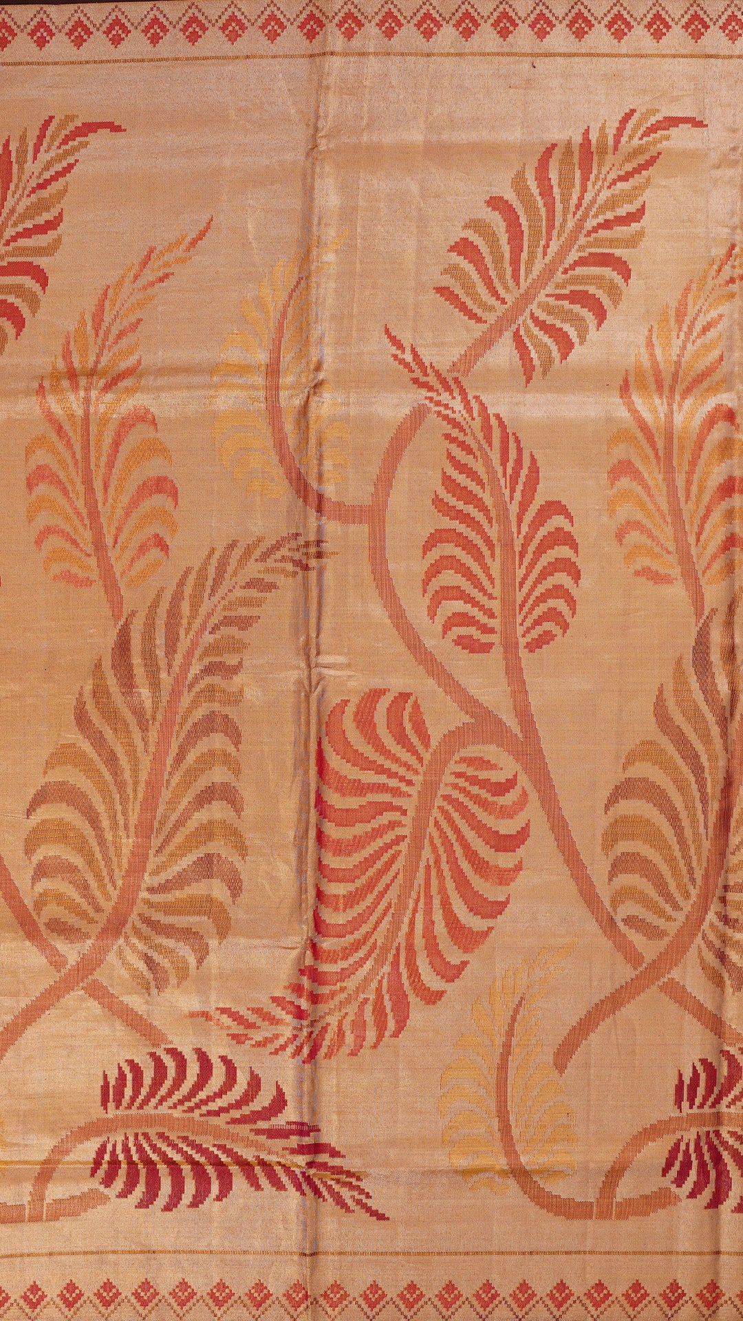 Gold Tissue Kanchipuram Saree with Butta Motifs
