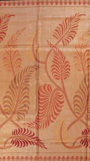 Gold Tissue Kanchipuram Saree with Butta Motifs
