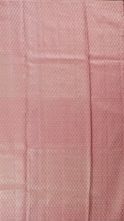 Multi-Colour Kanchipuram Saree with Geometric Pattern