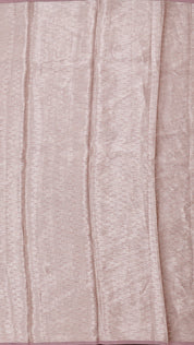 Light Maow Tissu Silk Saree with Geometric Pattern