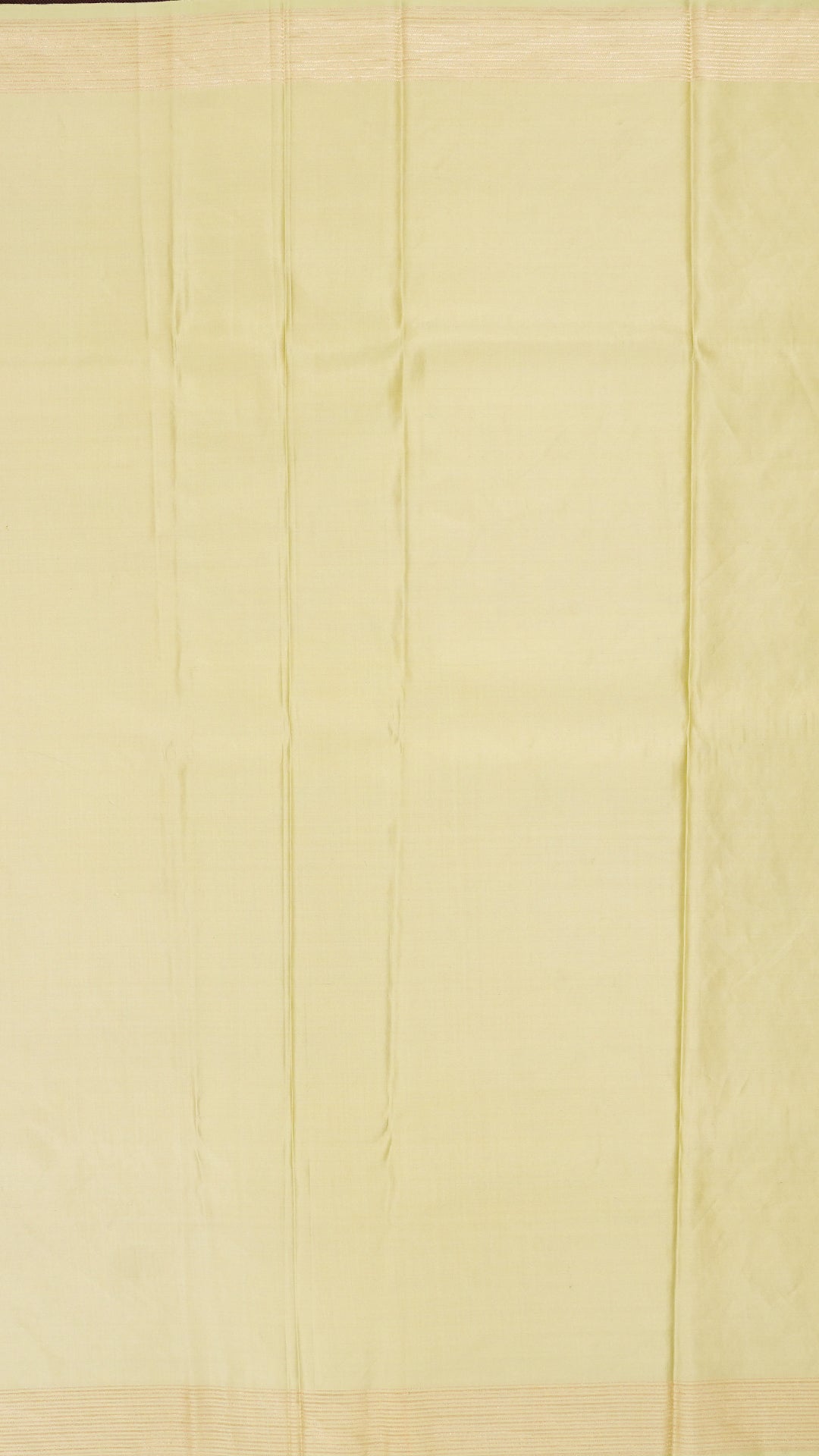 Pista Green Banaras Saree with Horizontal Stripes