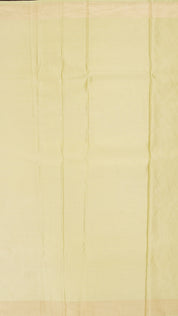 Pista Green Banaras Saree with Horizontal Stripes