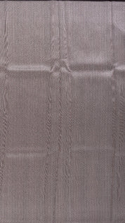 Coffee Brown Banaras Saree with Silver Zari Border