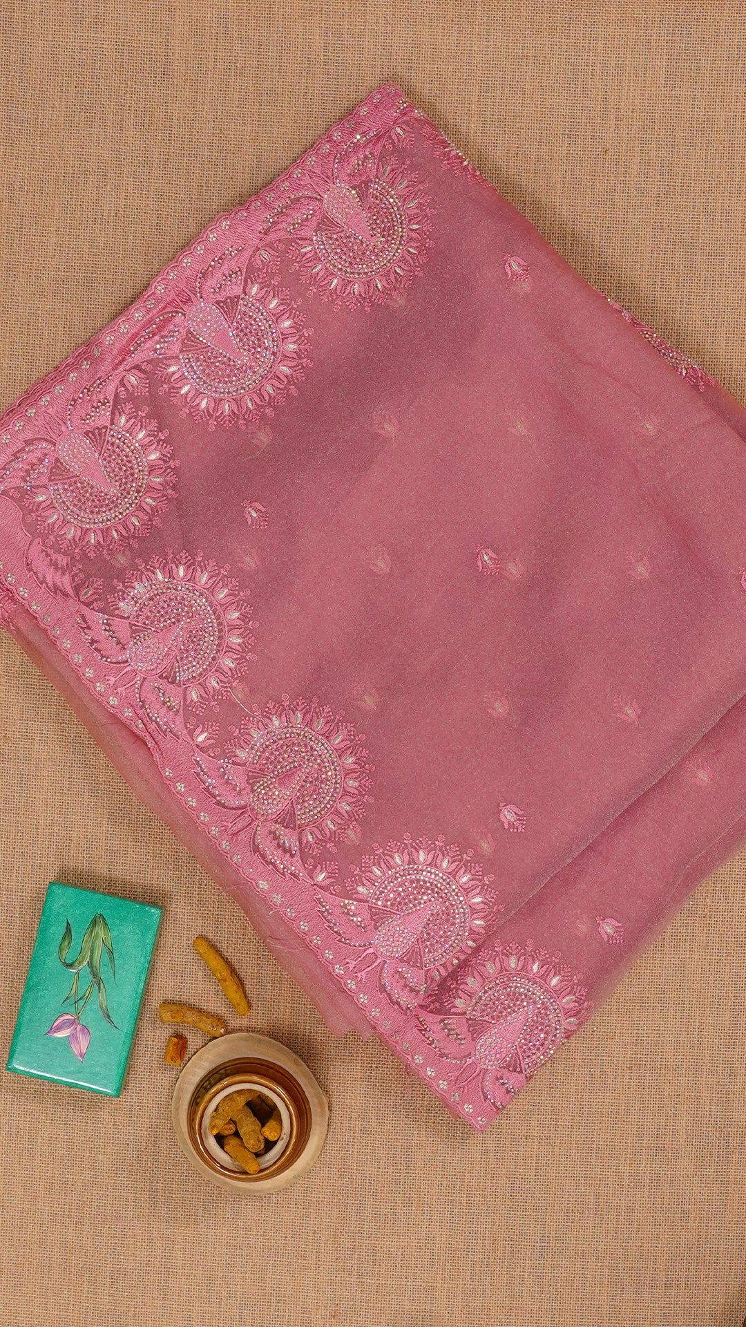 Pure Tissue Silk Saree – Multi Colour Designer Saree Online