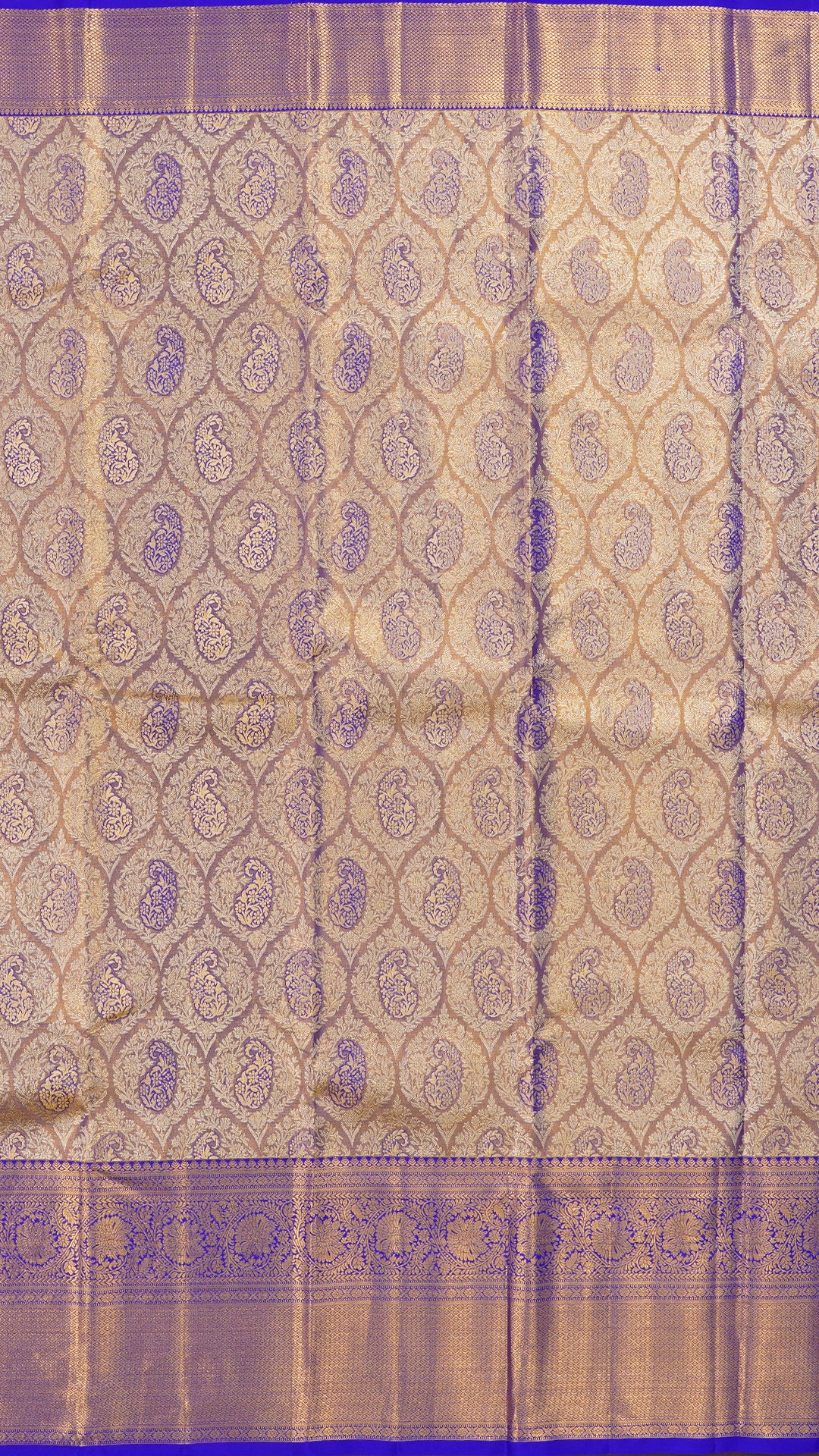 Multi-Colour Dharmavaram Pattu Saree with Zari Border