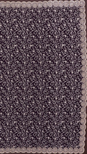 Multi Colour Crush Silk Sarees with Scalloped Border – Vaarahi Silks