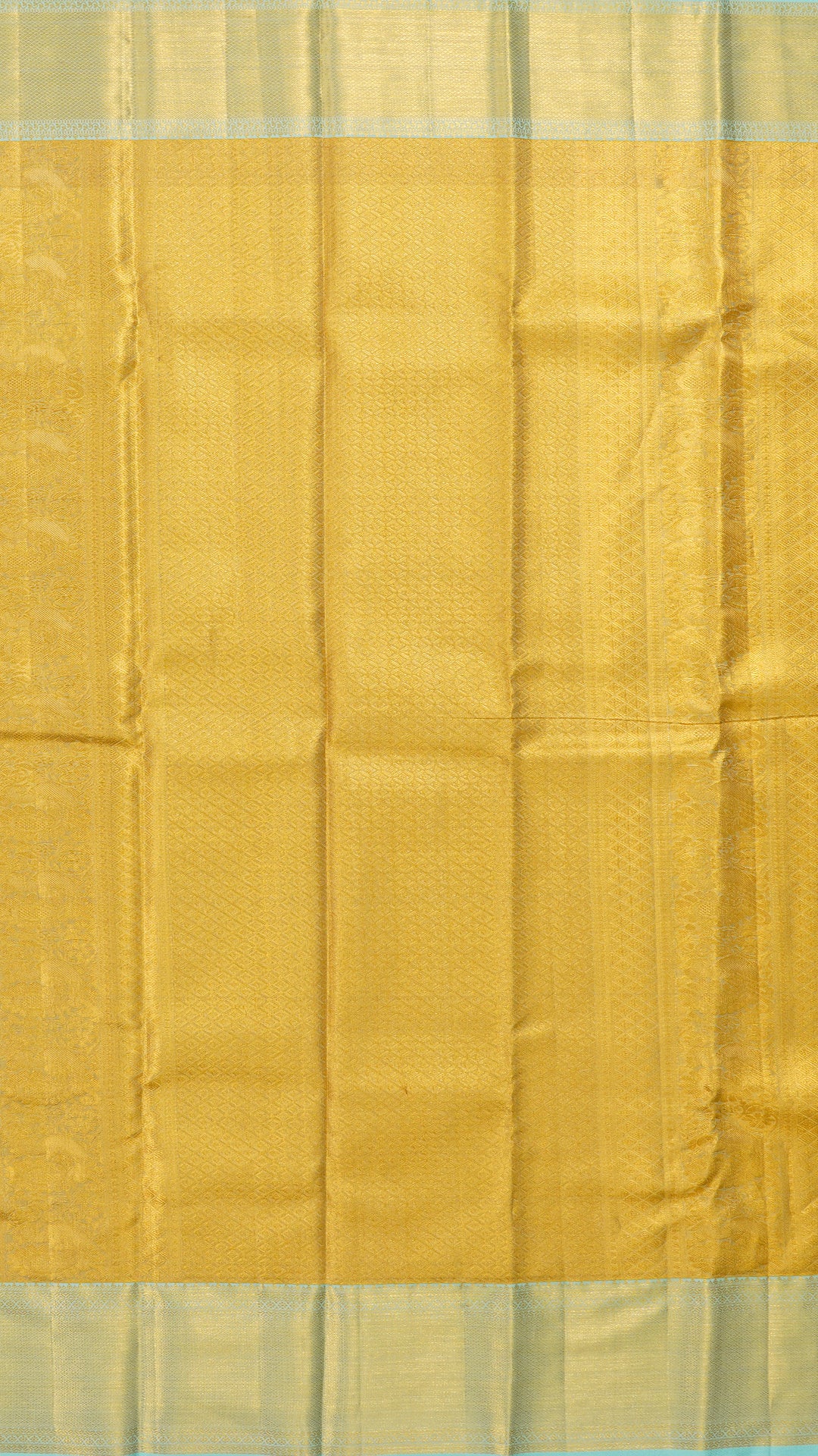 Peach Dharmavaram Pattu Saree with Contrast Zari Border