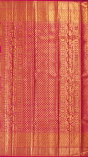 Magenta Pink Kanchipuram Silk Saree with Self Zari Brocade