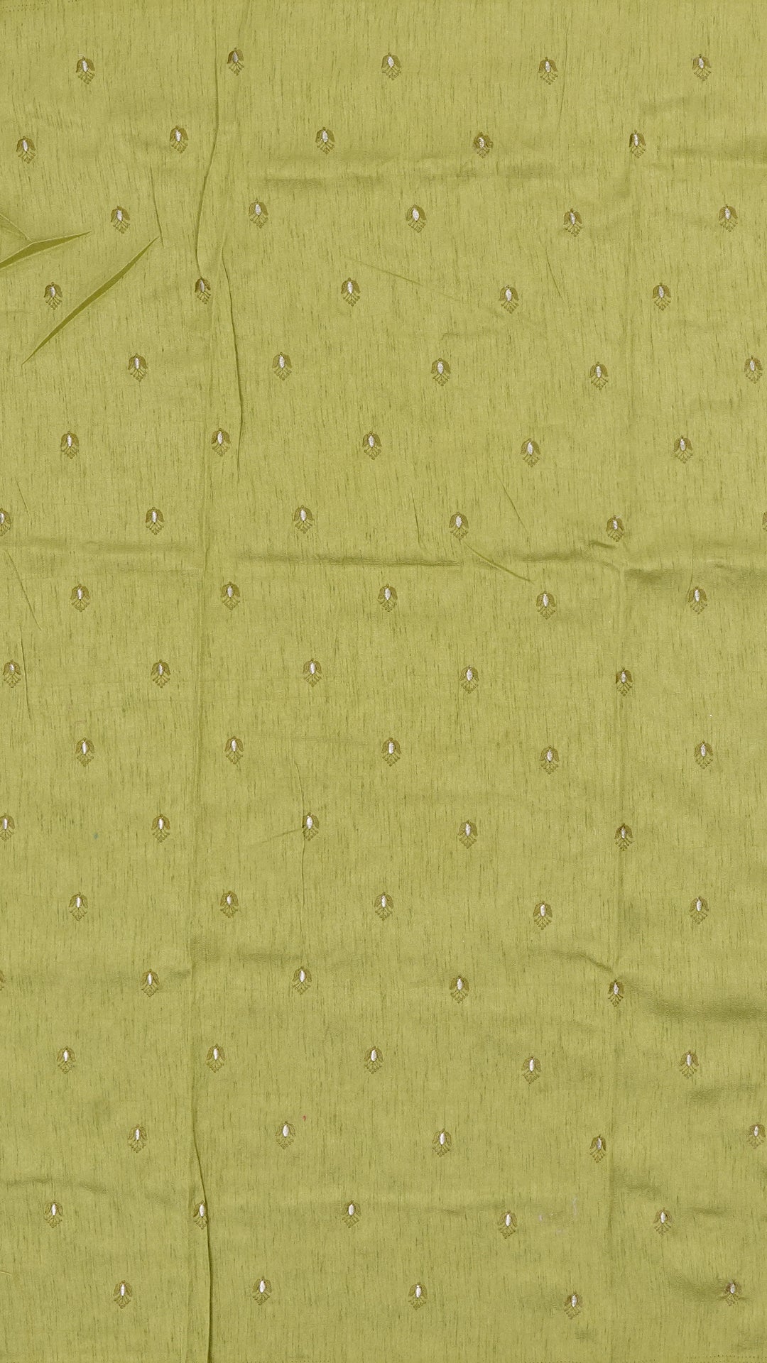 Multicolor Tissu Silk Saree with Self Embroidery Work