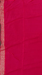 Pink Mashru Silk Saree with Self Kardana Work