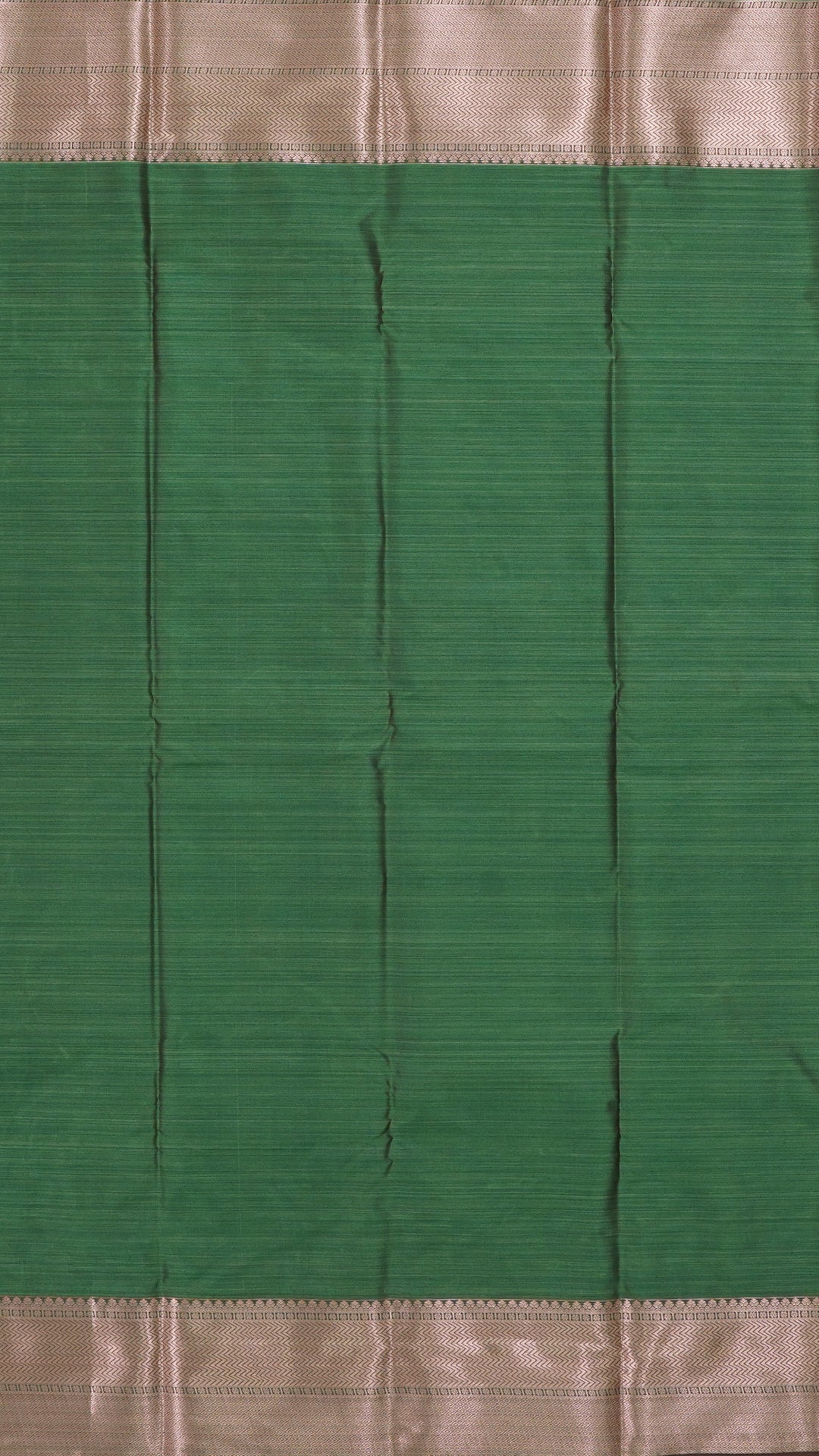 Multi Colour Ikkat Silk Saree with Big Zari Border