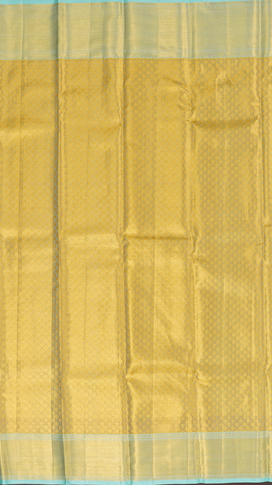 Peach Dharmavaram Pattu Saree with Contrast Zari Border