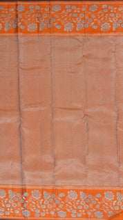 Rama Green Dharmavaram Pattu Saree with Brocade Border