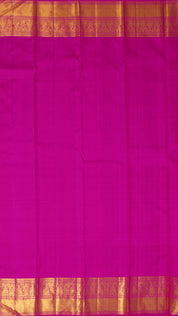 Magenta Pink Kanchi Pattu Saree with Zari Border