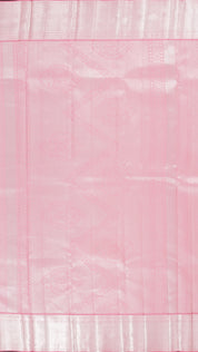 Peach Kanchipuram Saree with Kadi Border