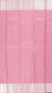 Peach Kanchipuram Saree with Kadi Border