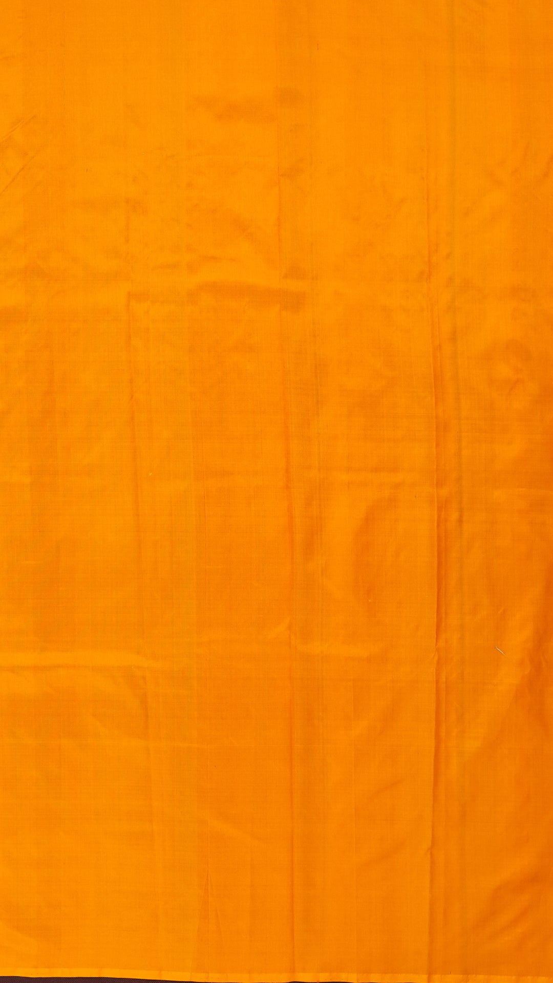 Mustard Yellow Banaras Silk Saree with Vertical Stripes