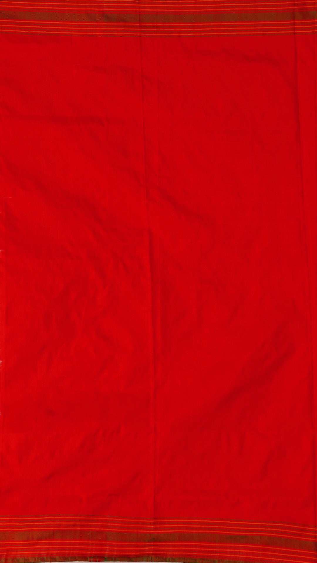 Ikkat Silk Saree with All Over Weave & Plain Border