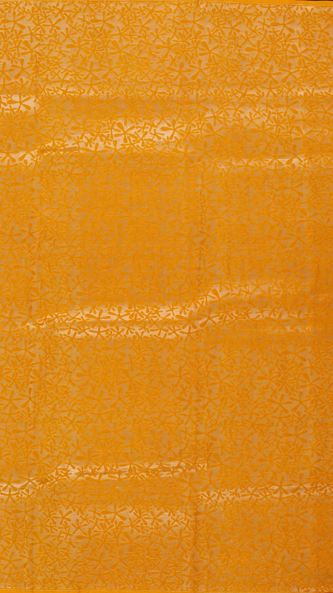 Mango Yellow Banaras Brocade Saree with Zari