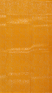 Mango Yellow Banaras Brocade Saree with Zari
