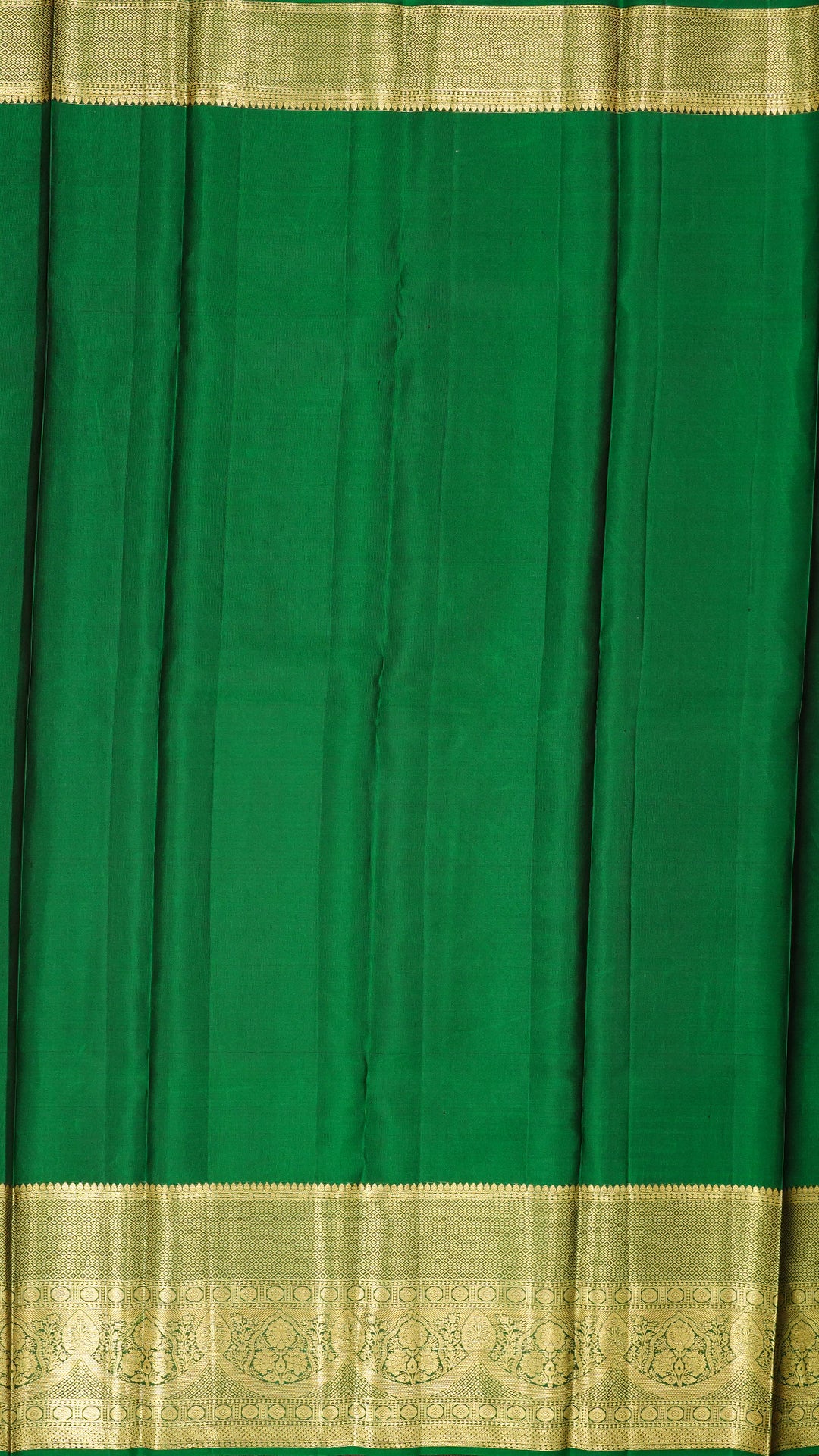 Lavender Kanchipuram Saree with Silver Zari Weave