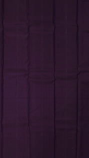 Dark Navy Blue Kanchipuram Saree with Floral Motifs