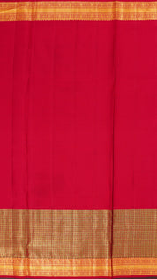 Lavender Kanchipuram Saree with Checks & Butta Design