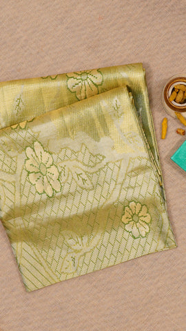 Multi-Colour Dharmavaram Pattu Saree with Big Self Border