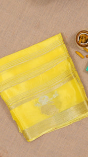 Multicolor Mashru Silk Saree with Floral Design & Zari Border