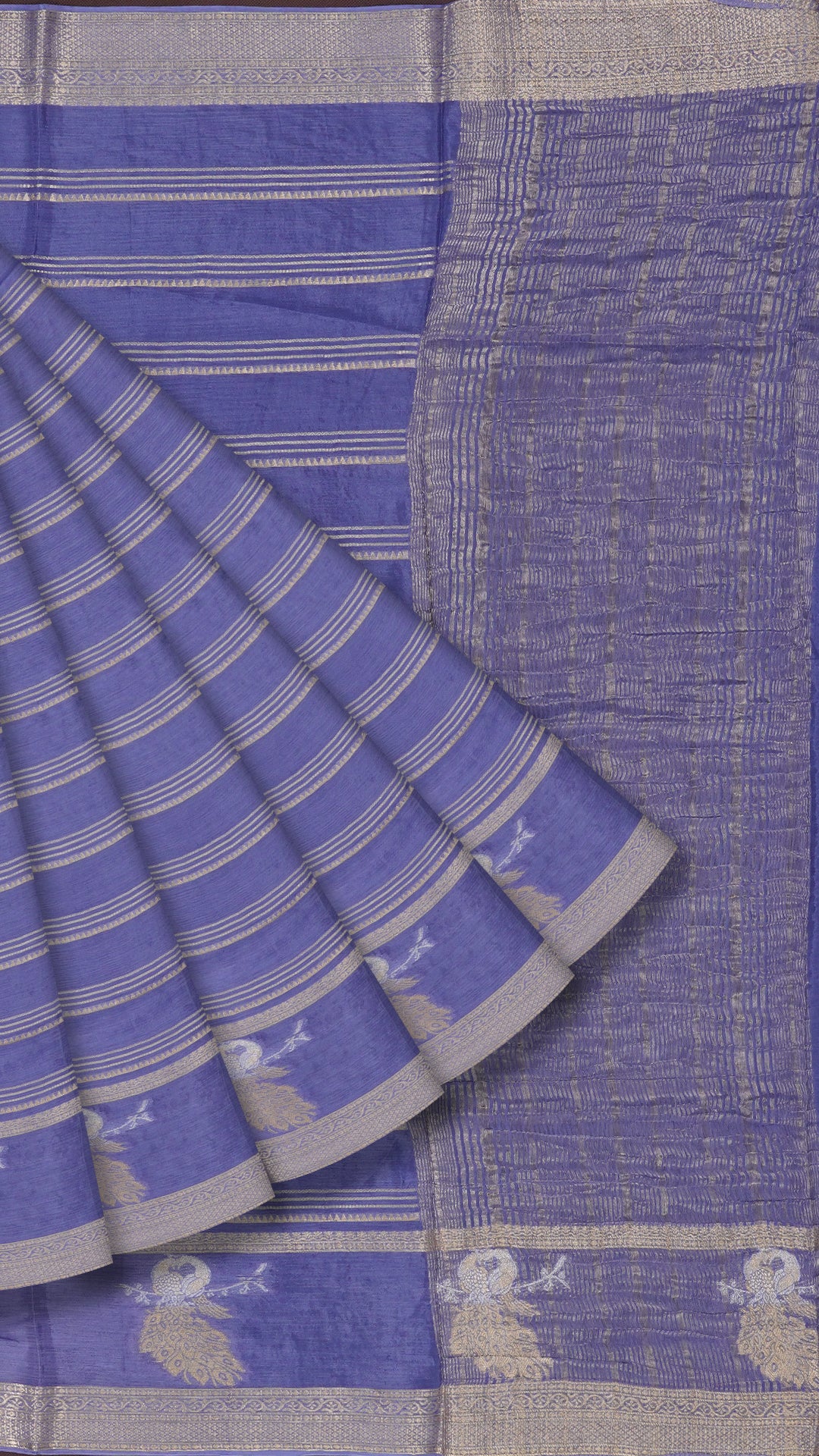Multi-Colour Mashru Silk Saree with Butte Design