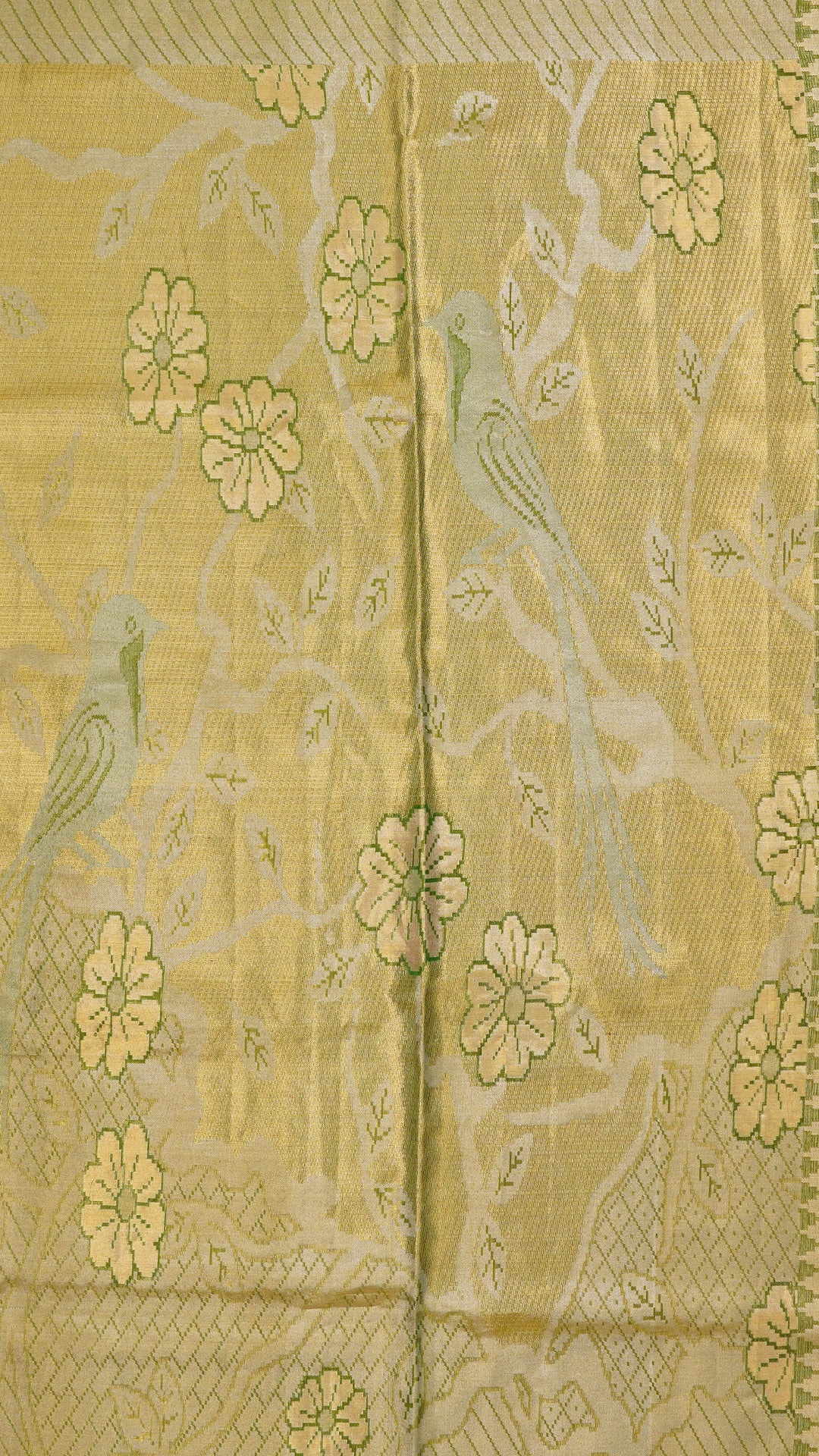 Multi-Colour Dharmavaram Pattu Saree with Big Self Border