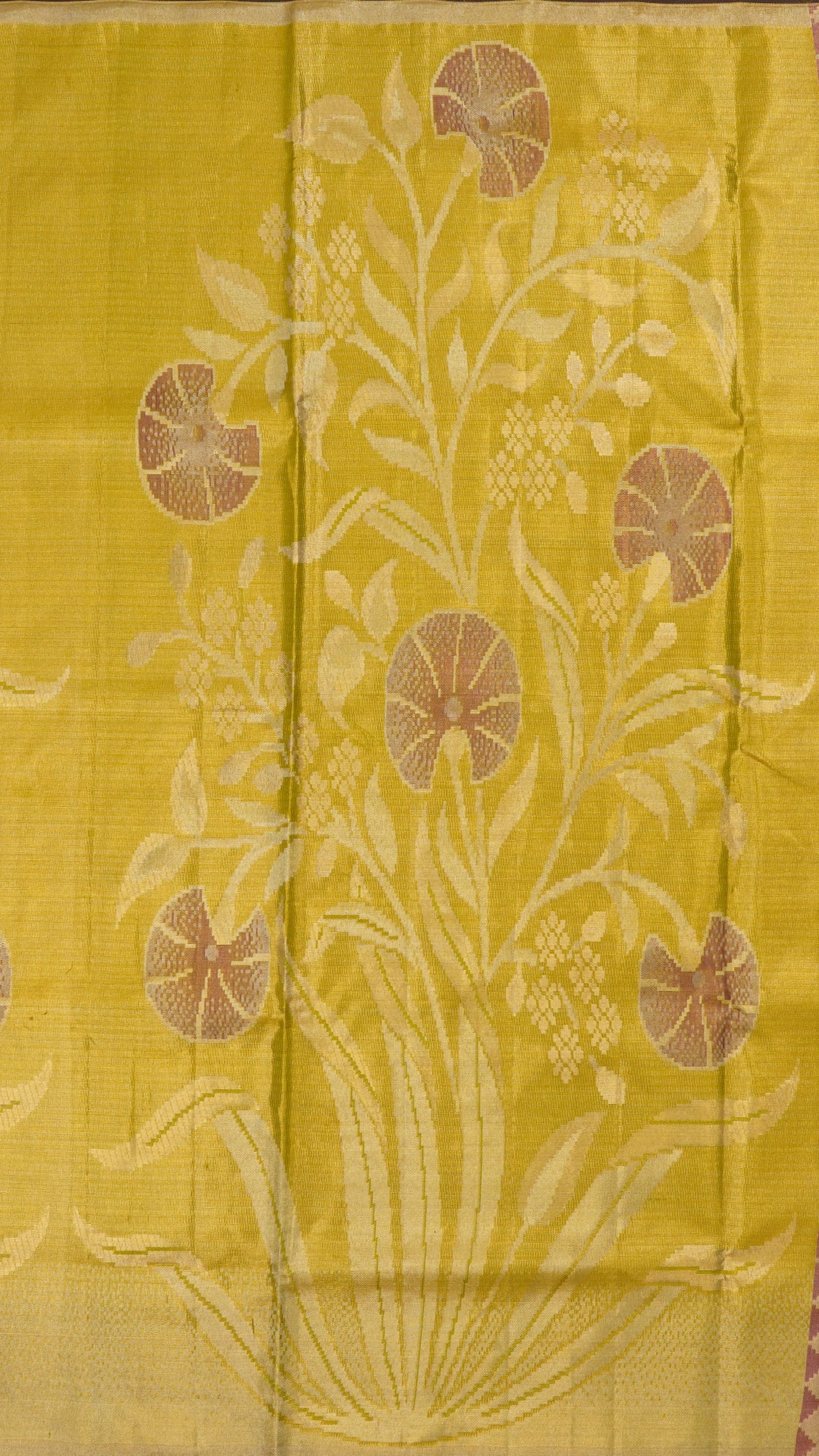 Multi-Colour Dharmavaram Pattu Saree with Contrast Border