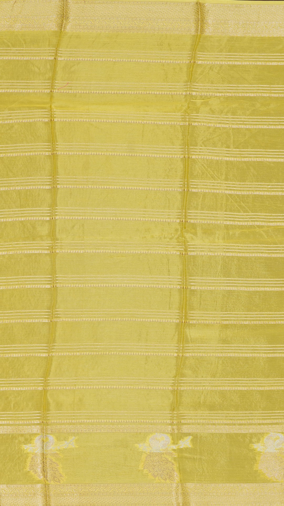 Multicolor Mashru Silk Saree with Floral Design & Zari Border